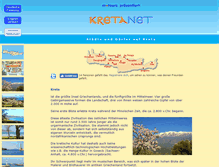 Tablet Screenshot of kretanet.com